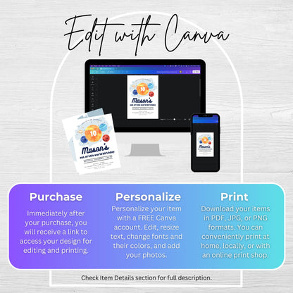 Space 10th Birthday Invitation Tenth Birthday Boy Invite Outer Space Party Galaxy Out of This World Birthday Party Solar System Party 0001