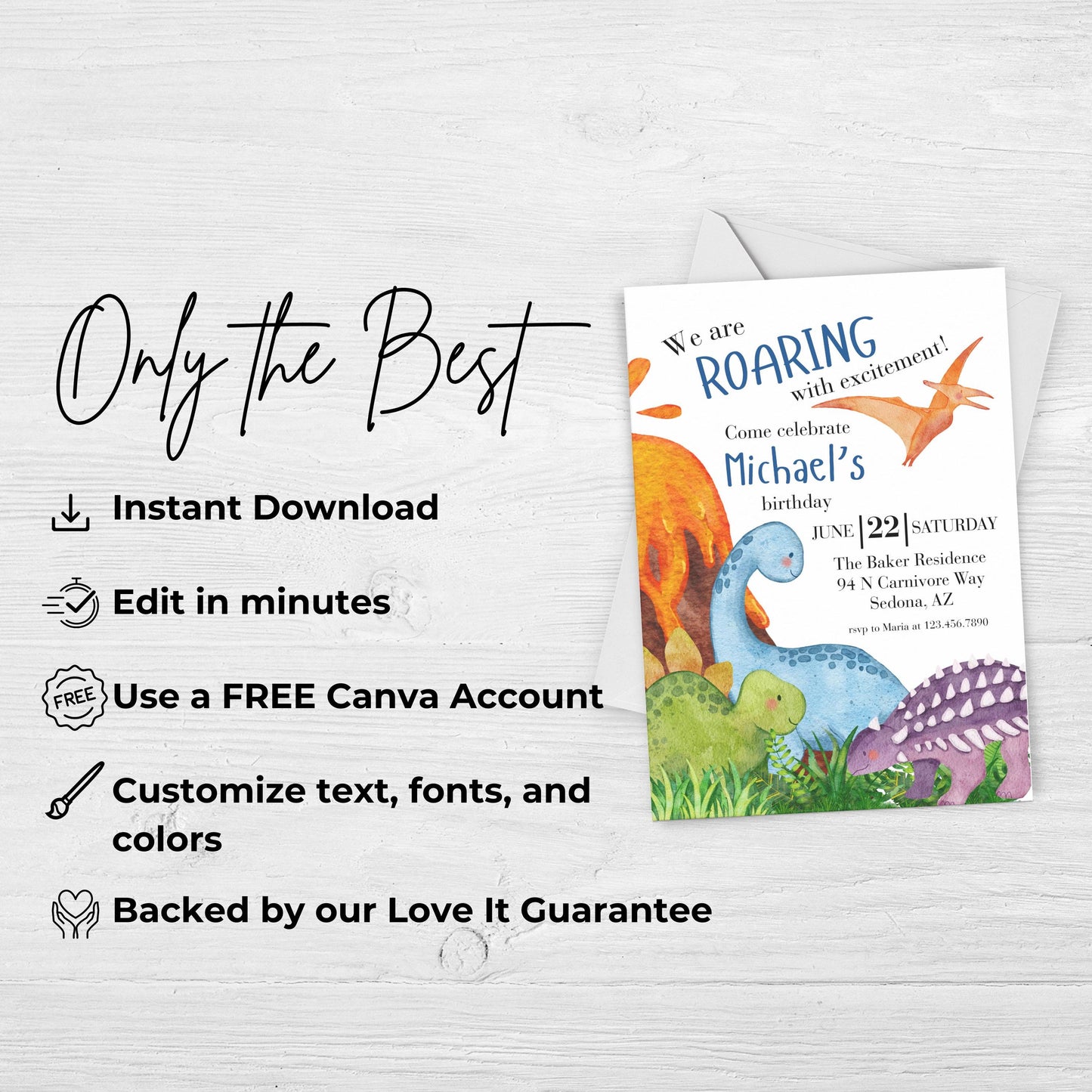 Dinosaur Birthday Invitation Template Dinosaur Invitation Dino Invitation Dinosaur Invite for Boys Dino Party Dinosaur Birthday Party 0008