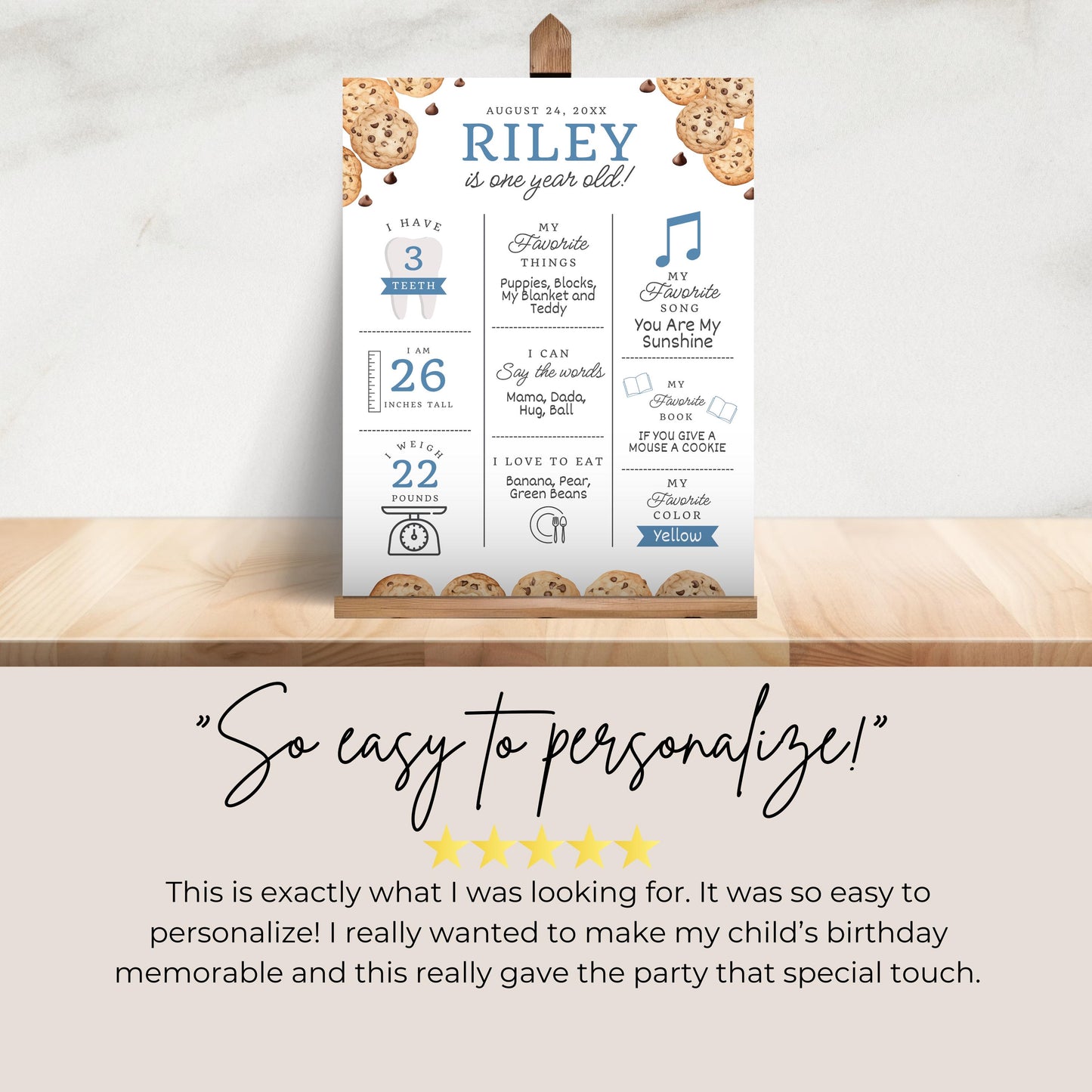 Milestone Board Milk and Cookies First Birthday Sign First Year Milestone Sweet Cookie Birthday Milestone Tough Cookie Birthday Sign  0005