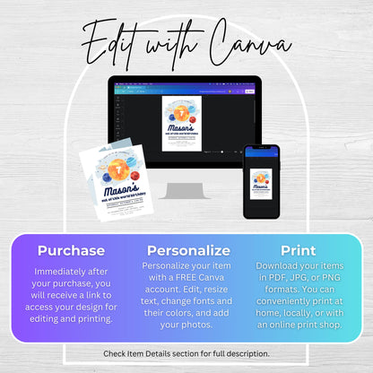 Space 7th Birthday Invitation Seventh Birthday Boy Invite Outer Space Party Galaxy Out of This World Birthday Party Solar System Party 0001