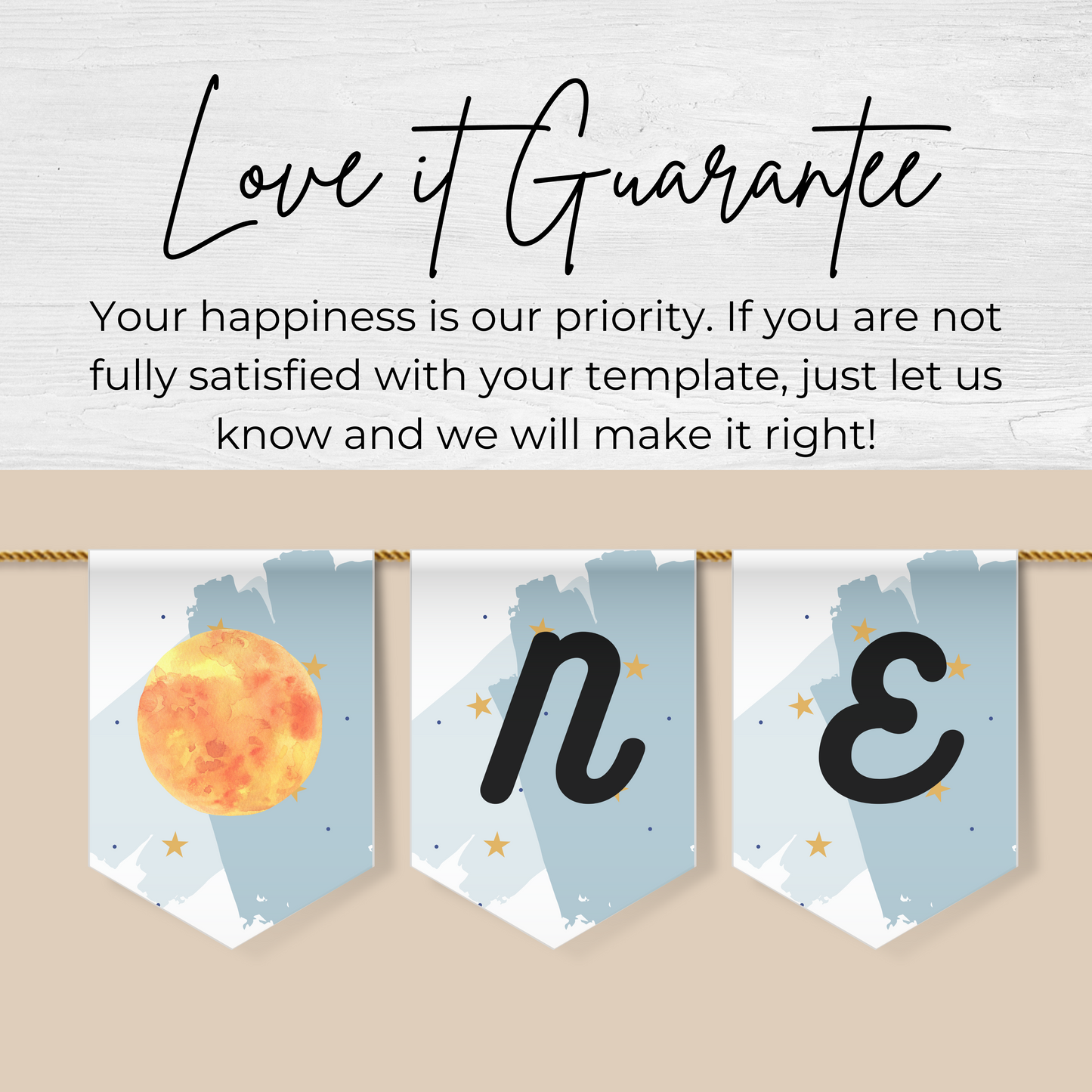 Space High Chair Banner First Birthday Party Decorations Birthday High Chair Banner 1st Birthday Outer Space Party Solar System Party 0001