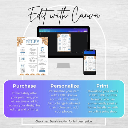 Milestone Board Milk and Cookies First Birthday Sign First Year Milestone Sweet Cookie Birthday Milestone Tough Cookie Birthday Sign  0005