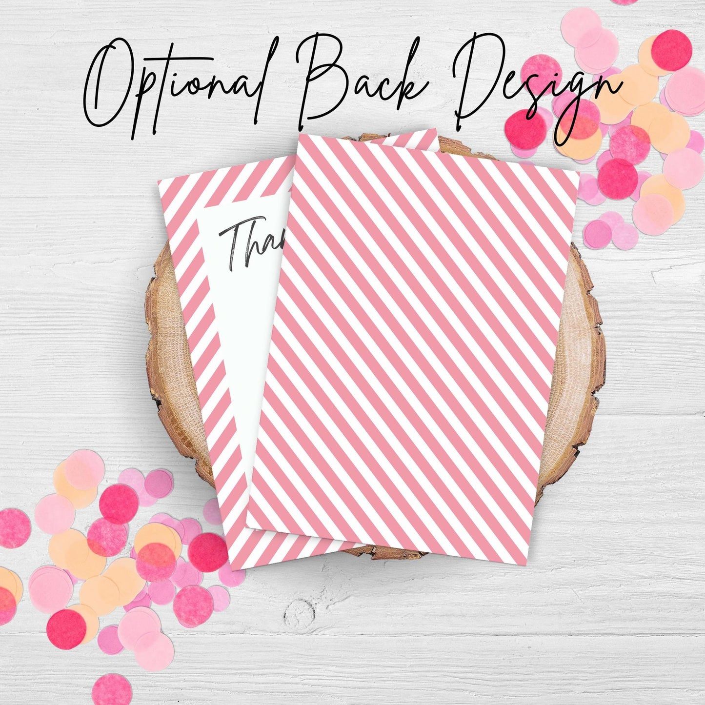 Thank You Note Here's the Scoop Birthday Template Editable Scoops of Fun Thank You Card Ice Cream Theme Birthday Party Sweet Girl 0002