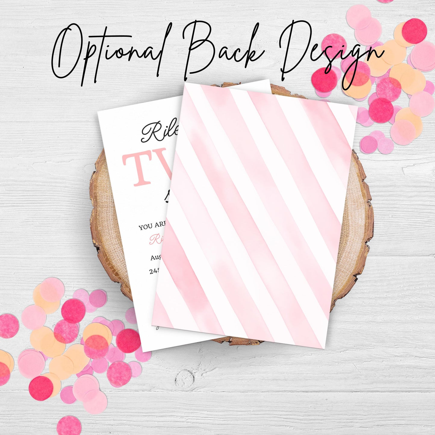 Two Sweet Cookie Birthday Invitation Second Birthday Milk Cookies Party 2nd Birthday Cookie Sweet Celebration Toddler Girl Birthday 0009