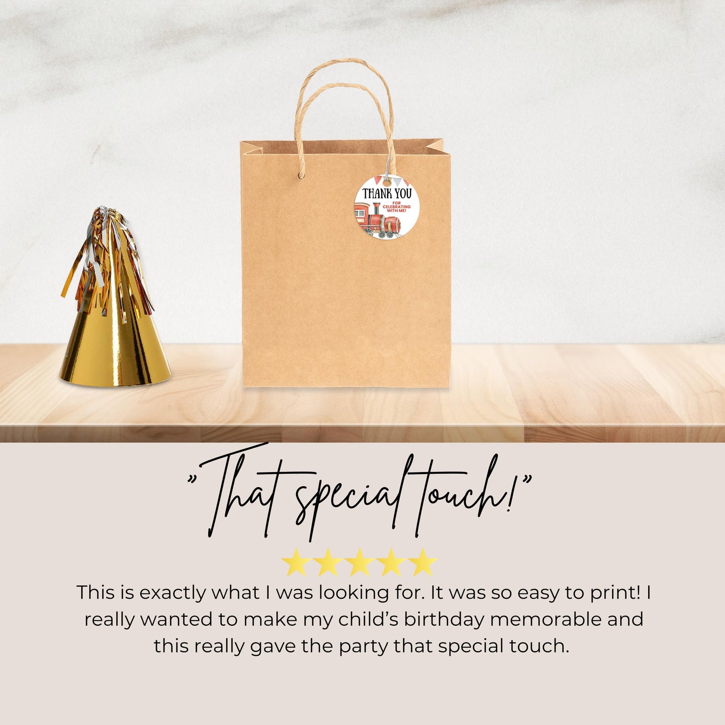 Train Party Favor Tag Chugga Chugga Two Two Party Birthday Party Favor Tag All Aboard Hanging Tag Thank You Tag Circle Tag Square Tag 0006